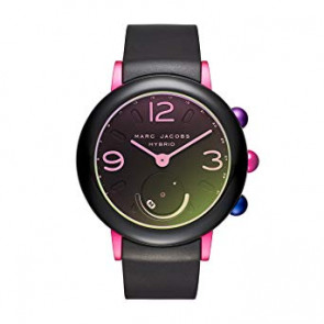 Correa de reloj Marc by Marc Jacobs MJT1003 Silicona Negro 20mm
