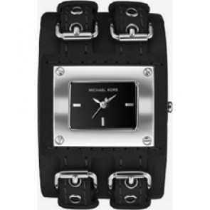 Correa de reloj Michael Kors MK2152 Cuero Negro 40mm