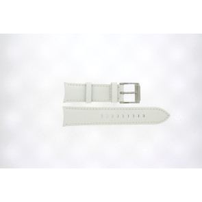 Correa de reloj Michael Kors MK2282 Cuero Blanco 22mm