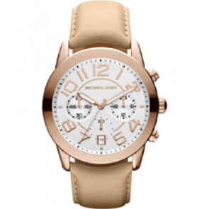 Correa de reloj Michael Kors MK2283 Cuero Beige 22mm