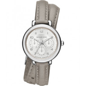 Correa de reloj Michael Kors MK2403 Cuero Gris 12mm