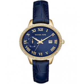 Correa de reloj Michael Kors MK2429 Cuero Azul 18mm