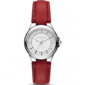 Correa de reloj Michael Kors MK2474 Cuero Rojo 18mm