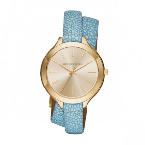 Correa de reloj Michael Kors MK2478 Cuero Azul 12mm