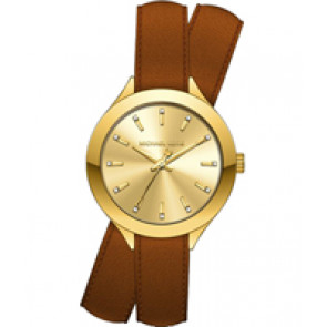 Correa de reloj Michael Kors MK2501 Cuero Marrón 14mm