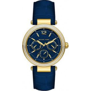 Correa de reloj Michael Kors MK2545 Cuero Azul