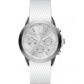 Correa de reloj Michael Kors MK2555 Silicona Blanco 20mm