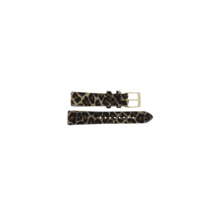 Correa de reloj Michael Kors MK2604 Cuero Leopardo 18mm