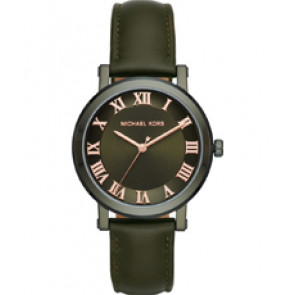 Correa de reloj Michael Kors MK2701 Cuero Verde 18mm