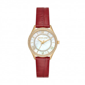 Correa de reloj Michael Kors MK2756 Cuero Rojo 16mm