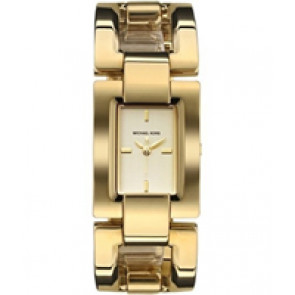 Correa de reloj Michael Kors MK3111 Acero Chapado en oro 16mm