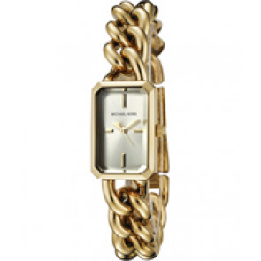 Correa de reloj Michael Kors MK3122 Acero Chapado en oro 18mm