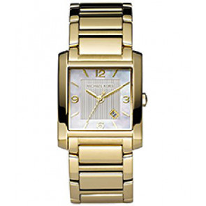 Correa de reloj Michael Kors MK3147 Acero Chapado en oro 22mm