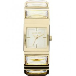 Correa de reloj Michael Kors MK3193 Acero inoxidable Chapado en oro 11mm