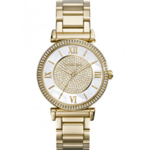 Correa de reloj Michael Kors MK3332 Acero Chapado en oro 18mm