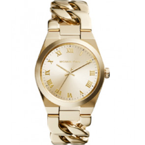 Correa de reloj Michael Kors MK3393 Acero Chapado en oro 24mm