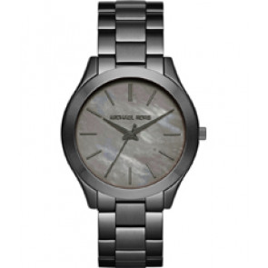 Correa de reloj Michael Kors MK3413 Acero Gris antracita 20mm