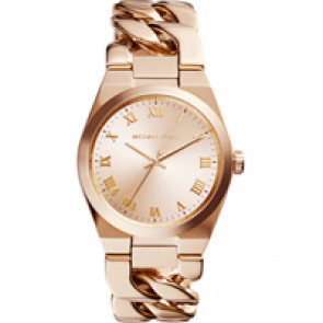 Correa de reloj Michael Kors MK3414 Acero inoxidable Rosado 24mm