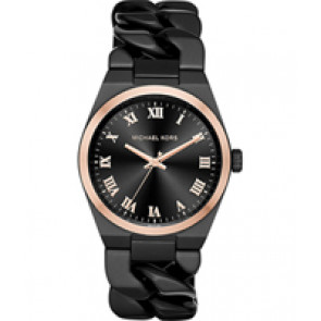 Correa de reloj Michael Kors MK3415 Acero Negro 24mm