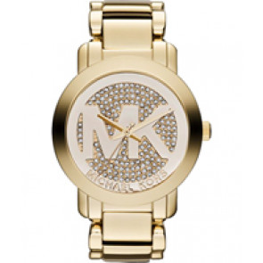 Correa de reloj Michael Kors MK3462 Acero Chapado en oro 24mm