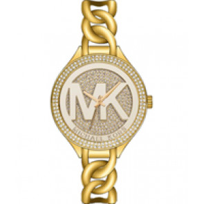 Correa de reloj Michael Kors MK3474 Acero Chapado en oro 14mm