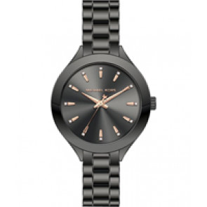 Correa de reloj Michael Kors MK3537 Acero Gris antracita 14mm