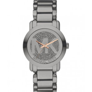 Correa de reloj Michael Kors MK3543 Acero Gris antracita 20mm