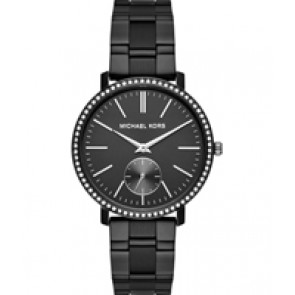 Correa de reloj Michael Kors MK3566 Acero Negro 18mm