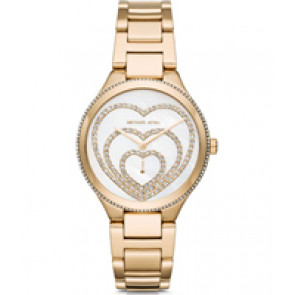 Correa de reloj Michael Kors MK3604 Acero Chapado en oro 16mm