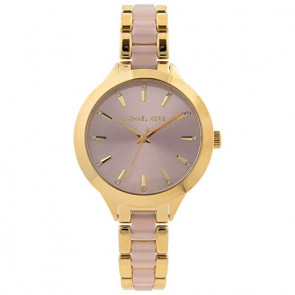 Correa de reloj Michael Kors MK3633 Acero Chapado en oro 14mm