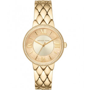 Correa de reloj Michael Kors MK3704 Acero Chapado en oro 16mm
