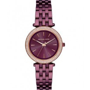 Correa de reloj Michael Kors MK3725 Acero Púrpura 16mm