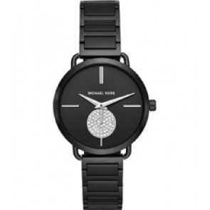 Correa de reloj Michael Kors MK3758 Acero Negro 16mm