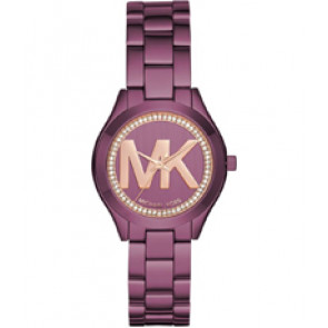 Correa de reloj Michael Kors MK3764 Acero Púrpura 16mm