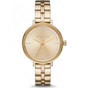 Correa de reloj Michael Kors MK3792 Acero Chapado en oro 14mm