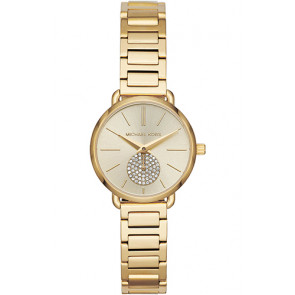 Correa de reloj Michael Kors MK3838 Acero Chapado en oro 12mm