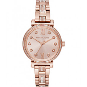 Correa de reloj Michael Kors MK3882 Acero Rosado 14mm