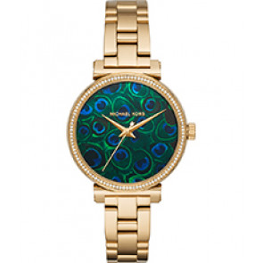 Correa de reloj Michael Kors MK3946 Acero Chapado en oro 14mm