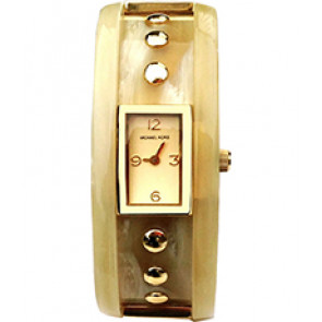 Correa de reloj (Combinación de correa + caja) Michael Kors MK4129 Plástico Beige 29mm