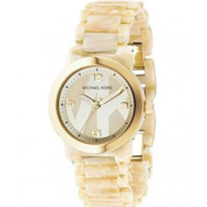 Correa de reloj Michael Kors MK4204 Plástico Beige 19mm