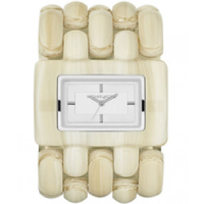 Correa de reloj Michael Kors MK4261 Plástico Beige 47mm