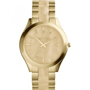 Correa de reloj Michael Kors MK4285 Acero inoxidable Chapado en oro 20mm