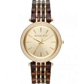Correa de reloj Michael Kors MK4326 Plástico Marrón 20mm