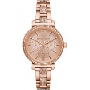 Correa de reloj Michael Kors MK4354 Acero inoxidable Rosado 14mm
