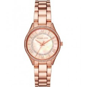 Correa de reloj Michael Kors MK4491 Acero inoxidable Rosado 16mm