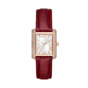 Correa de reloj Michael Kors MK4689 Cuero Rojo 18mm