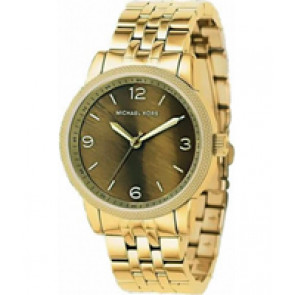 Correa de reloj Michael Kors MK5099 Acero Chapado en oro 18mm