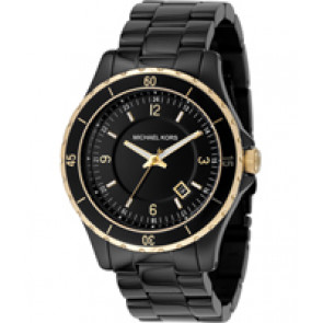 Correa de reloj Michael Kors MK5173 Acero inoxidable Negro 20mm