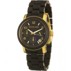 Correa de reloj Michael Kors MK5238 Silicona Marrón oscuro 8mm