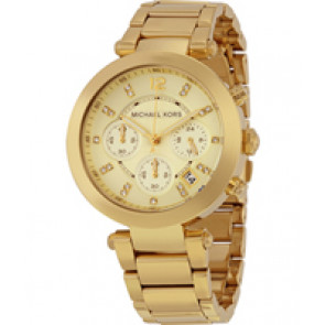 Correa de reloj Michael Kors MK5276 Acero Chapado en oro 20mm